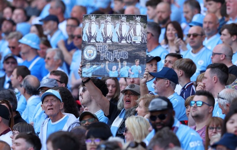 Manchester City de Pep Guardiola es tetracampeón de Inglaterra