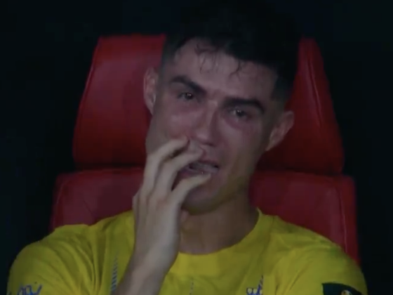 Cristiano Ronaldo rompe en llanto al perder la Kings Cup (VIDEO) Cristiano Ronaldo