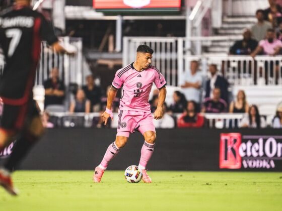 Inter Miami sufre pero mantiene el liderato en la Conferencia Este Luis Suárez en la victoria del Inter Miami frente al D.C. United. (Foto: 'X' Inter Miami C.F.)