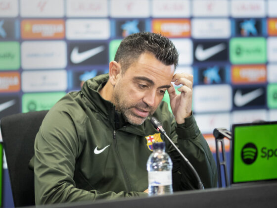 "Lo hemos dado todo", las últimas palabras de Xavi Hernández como culé El entrenador del FC Barcelona, Xavi Hernández, da una rueda de prensa tras dirigir un entrenamiento del equipo en la ciudad deportiva del club en Sant Joan Despí, Barcelona, de cara a su partido de LaLiga contra el Rayo Vallecano. EFE/Marta Pérez