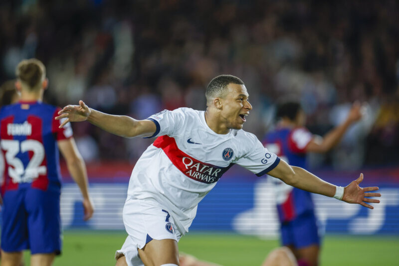 Foto de archivo de Kilyam Mbappé, que este viernes anuncio en un vídeo publicado en sus redes sociales que dejará el PSG a final de temporada. EFE/ARCHIVO. Alberto Estevez.