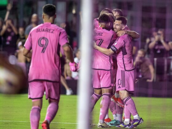 Una nueva estrella mundial quiere llegar al Inter Miami de Messi Jugadores del Inter Miami fueron registrados este sábado, 18 de mayo, al celebrar un gol que su compañero Leonardo Campana le anotó al D.C. United, durante un partido de la fecha 14 de la MLS, en el estadio Chase de Fort Lauderdale (Florida, EE.UU.). EFE/Cristóbal Herrera