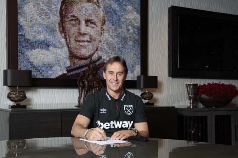Julen Lopetegui, nuevo técnico de Edson Álvarez en el West Ham United El español Julen Lopetegui ha sido anunciado este jueves como nuevo técnico del West Ham United. EFE/ West Ham United-
