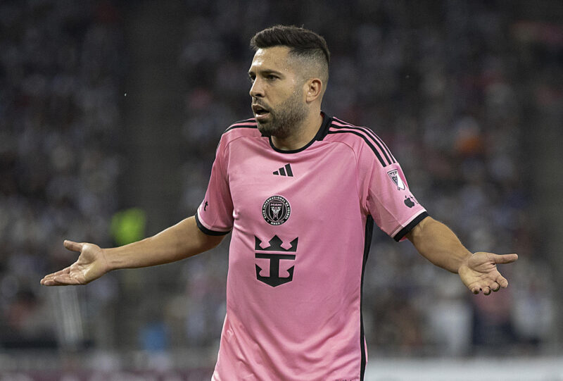 ¡2 años más! Jordi Alba renueva con el Inter Miami hasta 2027 Fotografía de archivo del jugador español del Inter Miami Jordi Alba. EFE/ Antonio Ojeda