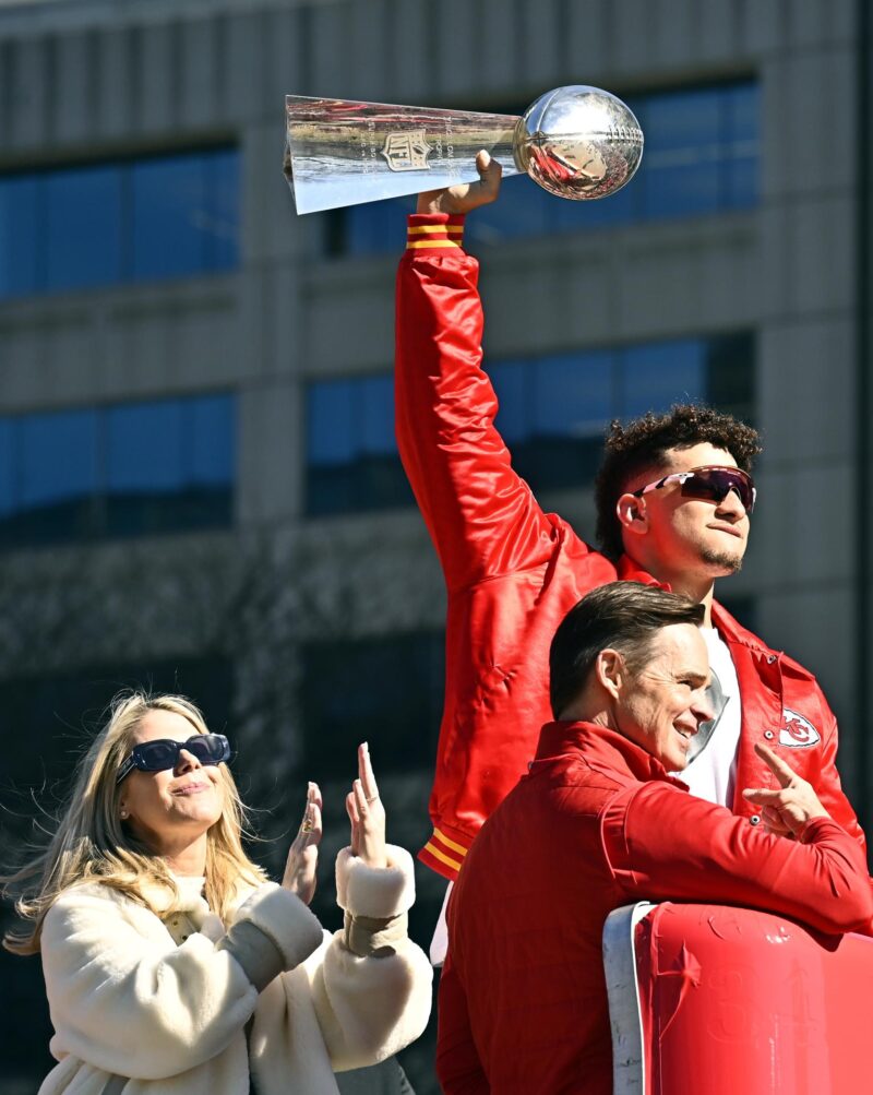 Archivo. EFE/EPA/DAVE KAUP - -Mahomes dice que es afortunado por jugar con los Chiefs, con los que desea más títulos