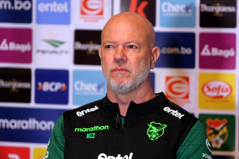 Copa América: Análisis de Bolivia El seleccionador del equipo nacional masculino de fútbol del Bolivia, el brasileño Antonio Carlos Zago, fue registrado este martes, 28 de mayo, durante una rueda de prensa en Santa Cruz (Bolivia). EFE/Juan Carlos Torrejón