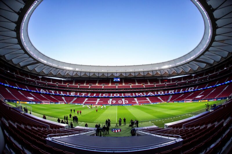 Las 11 sedes españolas del Mundial 2030, ¡Descubrelas Aquí! Vista general de archivo del estadio Cívitas Metropolitano, del Atlético de Madrid. EFE/Rodrigo Jiménez