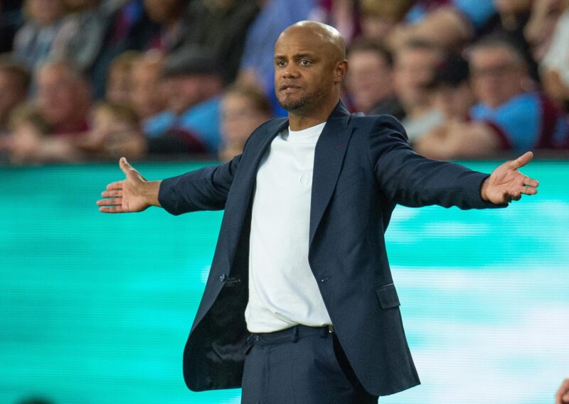 El entreandor Vincent Kompany. EFE/EPA/Peter Powell/Archivo
