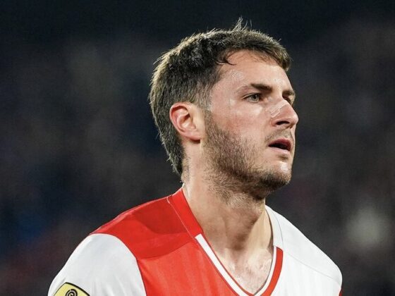 Santi Giménez rompe su sequía, ¿sus últimos goles con el Feyenoord? Santi Feyenooord