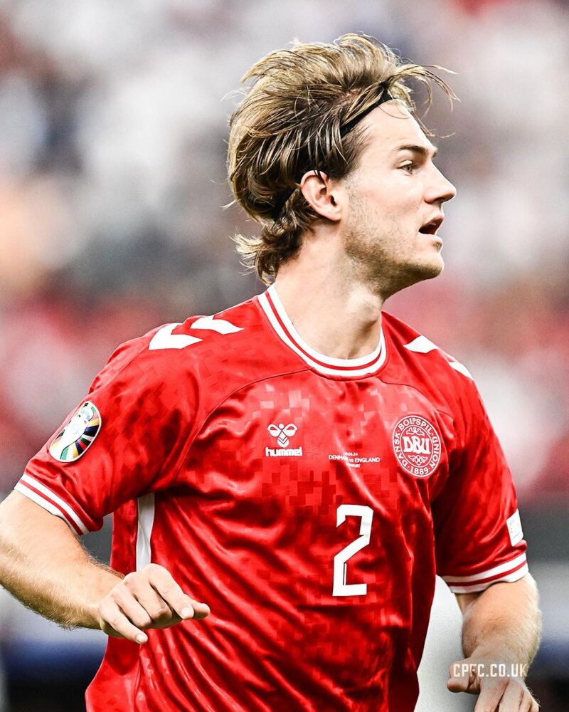 Andersen. Villano en el Alemania vs Dinamarca.