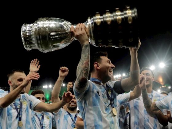 Copa América 2024: Los récords que Leo Messi puede romper Lionel Messi and Argentina's National Team are the Copa America 2021 champions (EFE)