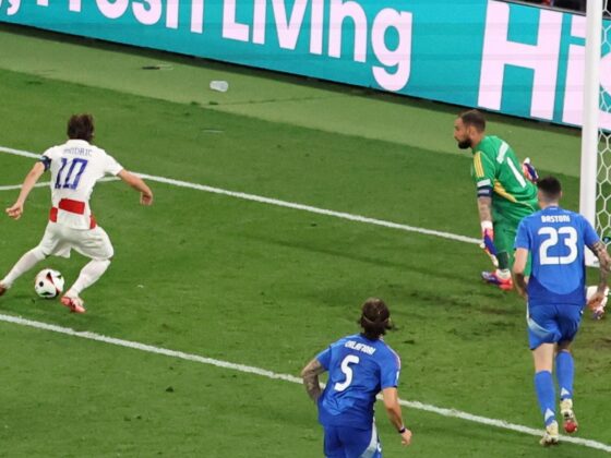 Luka Modric: El futbolista más veterano en hacer un gol en la EURO Luka Modric: El futbolista más veterano en hacer un gol en la EURO