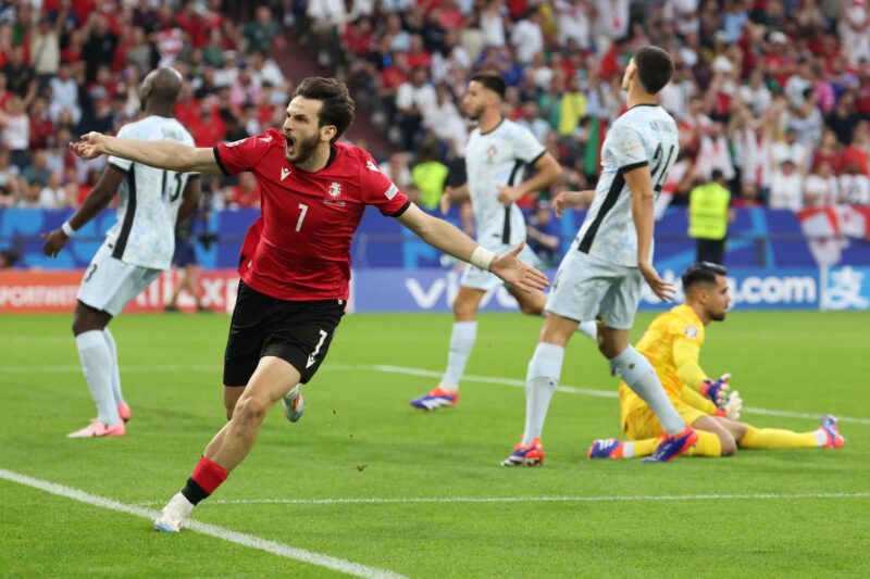 Histórica victoria de Georgia y avanza a octavos de final Histórica victoria de Georgia y avanza a octavos de final