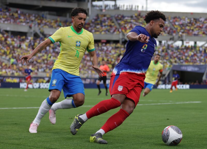 Brasil y Estados Unidos empatan en su último ensayo para Copa América Brasil y Estados Unidos empatan en su último ensayo para Copa América