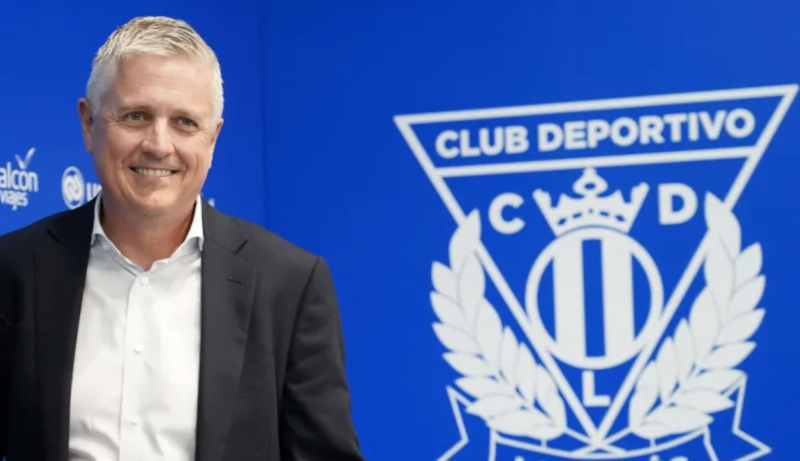 Jeff Lunhow; dueño del Leganés y Cancún FC (via @CDLeganes)