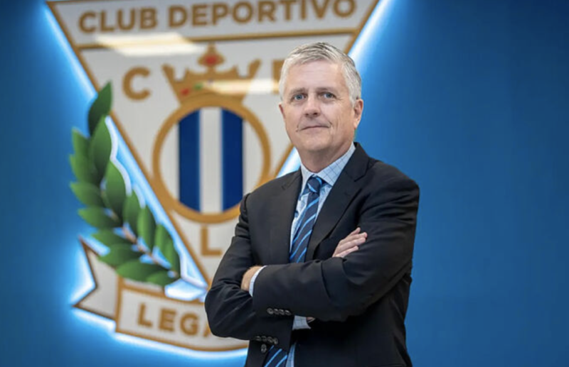 Jeff Lunhow; dueño del Leganés y Cancún FC (via @CDLeganes)