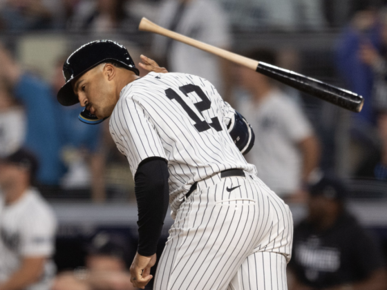 Unanimo Breves: ¡Nuevos bates de los Yankees causan polémica en MLB! Trent Grisham - NY Yankees. (via X: @MLB)