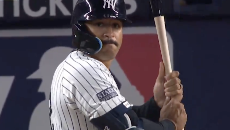 Trent Grisham - NY Yankees. (via X: @MLB)