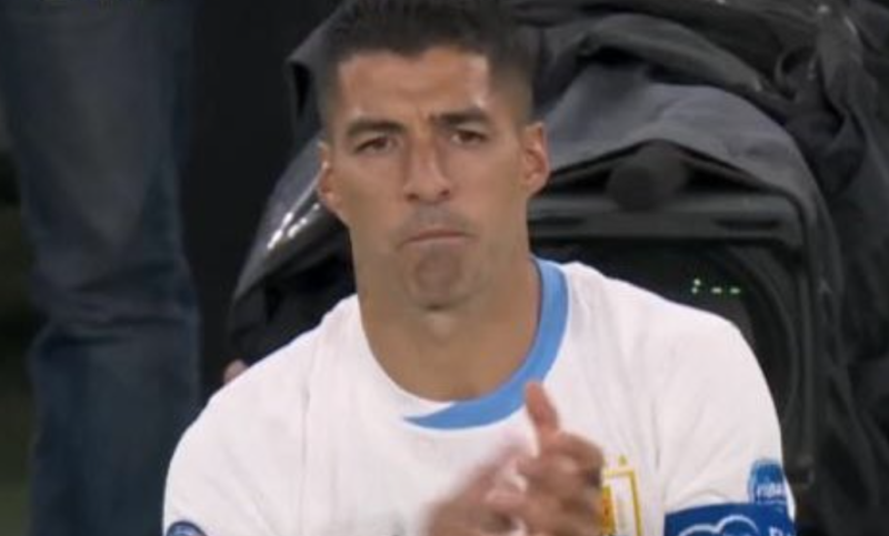 Luis Suárez. (vía x: @Uruguay)