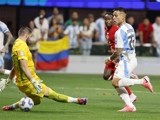 Argentina 2 - 0 Canadá: Resultado, estadísticas y resumen Lautaro Martínez selló la victoria de Argentina ante Canadá en el inicio de la Copa América 2024 (Foto EFE)
