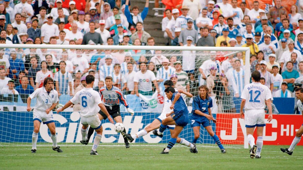 Diego Armando Maradona: 30 años de su último gol en Copa del Mundo Diego Armando Maradona: 30 años de su último gol en Copa del Mundo