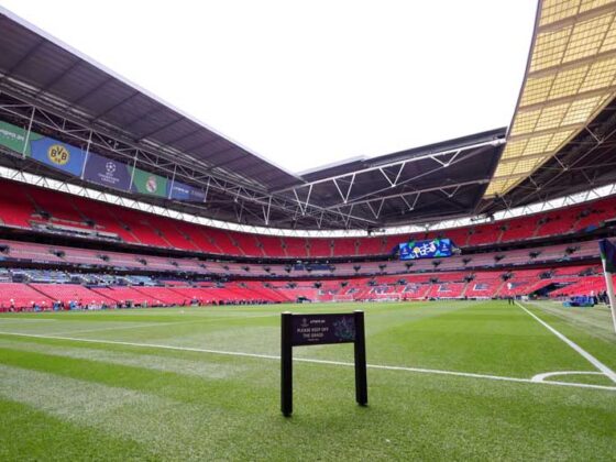 <span class="button button-primary">unanimo breves</span><br> La Premier League introduce límite de gastos Estadio de Wembley