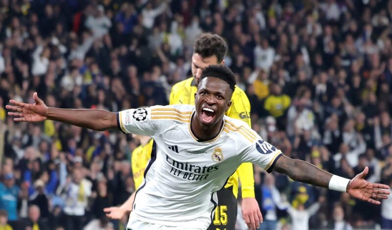 Vinícius Jr. protagonista en la gran final de la Champions League. (Foto: EFE)