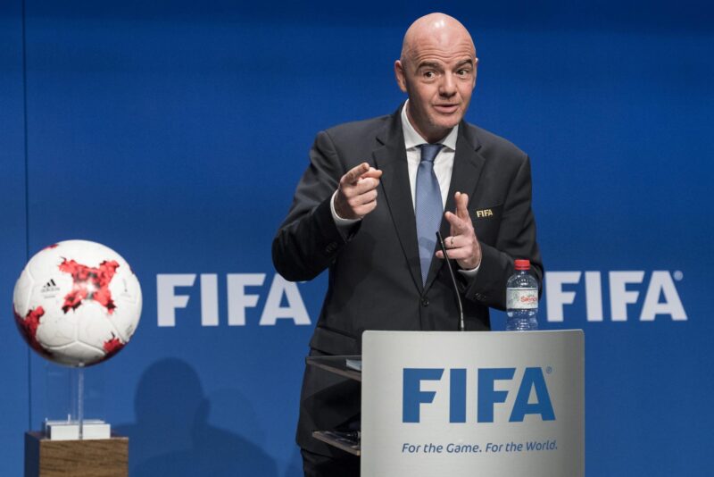 Mundial 2030: 6 países y 3 continentes unidos en una fiesta histórica Foto de archivo del presidente de la FIFA, Gianni Infantino. EFE/Ennio Leanza