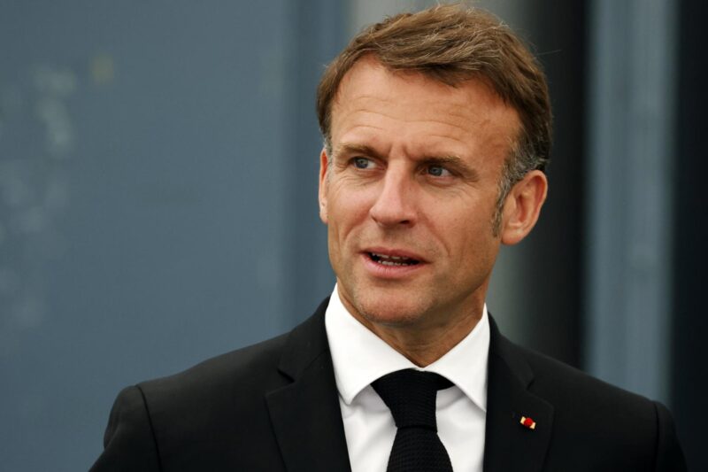Imagen de Archivo del presidente francés, Emmanuel Macron.
 EFE/EPA/LUDOVIC MARIN / POOL MAXPPP OUT
