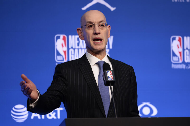 La NBA podría regresar a China; Adam Silver abre la puerta El comisionado de la NBA, Adam Silver, en una imagen de archivo. EFE/José Méndez