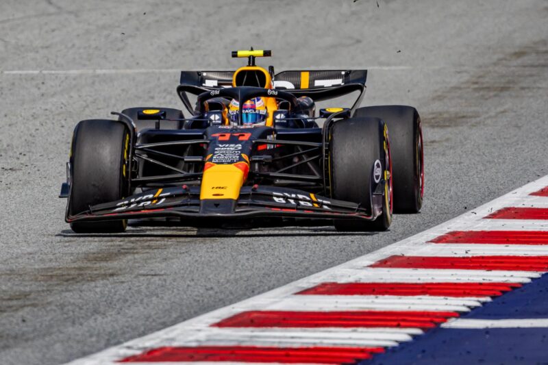 El mexicano ’Checo’ Pérez (Red Bull) en Spielberg, Austria. EFE/EPA/MARTIN DIVISEK
