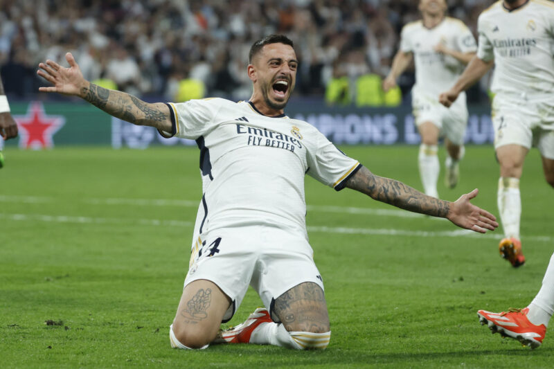 El delantero del Real Madrid Joselu Mato, en una foto de archivo. EFE/JUANJO MARTIN