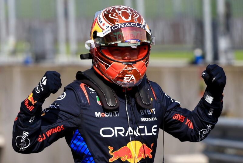 El piloto de Red Bull Racing Max Verstappen tras la calificación del GP de Austria. EFE/EPA/MARTIN DIVISEK