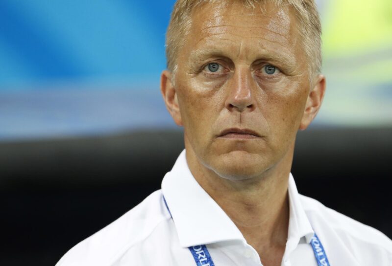 Imagen de archivo del entrenador Heimir Hallgrímsson. EFE/EPA/SHAWN THEW