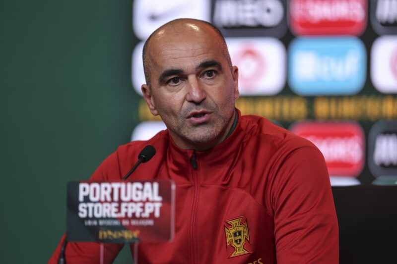 Foto de archivo del español Roberto Martínez, técnico de la selección portuguesa de fútbol. EFE/EPA/MIGUEL A. LOPES