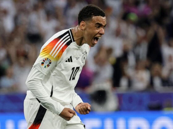 Galería: Alemania se impone por goleada a Escocia en la EURO 2024 Jamal Musiala, futbolista de Alemania, en Múnich. EFE/EPA/RONALD WITTEK