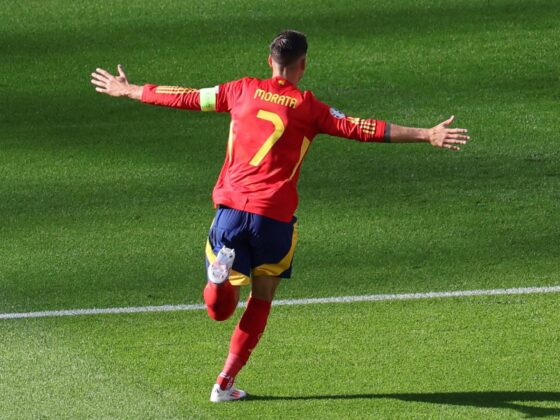 Eurocopa: Morata amenaza a Italia con la revancha Alvaro Morata durante el partido del grupo B de la UEFA EURO 2024 entre España y Croacia en Berlín, Alemania, el 15 de junio de 2024. EFE/EPA/ABEDIN TAHERKENAREH