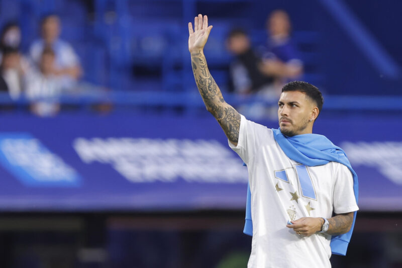 Fotografía de archivo del futbolista argentino Leandro Paredes. EFE/ Juan Ignacio Roncoroni