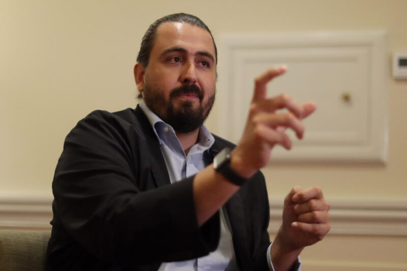 Épico anuncio de las Chivas en su llegada a Amazon Prime Video El presidente de las Chivas de Guadalajara, Amaury Vergara, habla durante una entrevista con EFE en Ciudad de México (México). Imagen de archivo. EFE/Sáshenka Gutiérrez