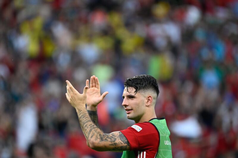 Dominik Szoboszlai, en una foto de archivo. EFE/EPA/Szilard Koszticsak.