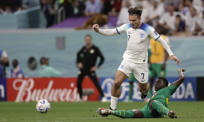 Jack Grealish, la principal baja de la lista definitiva de la selección de Inglaterra para la fase final de la Eurocopa de Alemania. EFE/Antonio Lacerda