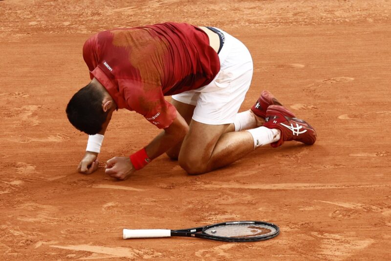 Novak Djokovic se retira de Roland Garros por lesión de rodilla El serbio Novak Djokovic, número 1 del mundo. EFE/EPA/YOAN VALAT/Archivo