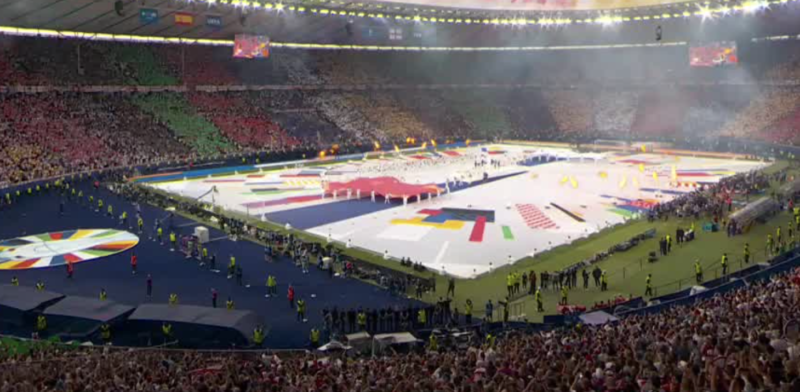 ¡Ceremonia de clausura de la Euro 2024 se convirtió en un espectáculo!