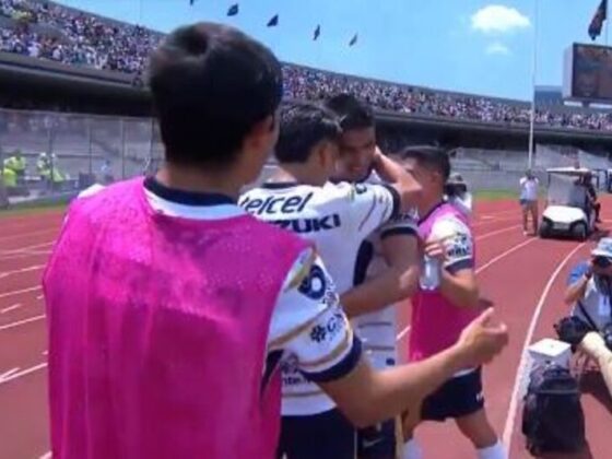 Memote se luce con un GOLAZO en su regreso a Pumas tras Copa América Memote Martínez