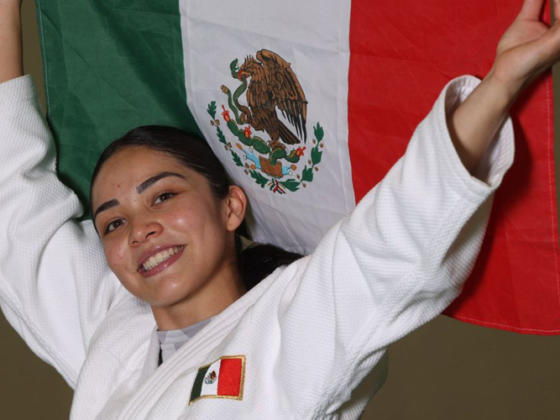 Judoca mexicana, Paulina Martínez, amarra su boleto a Paris 2024 Foto: X-CONADE / Paulina Martínez, judoca mexicana que participará en los Juegos Olímpicos de Paris 2024