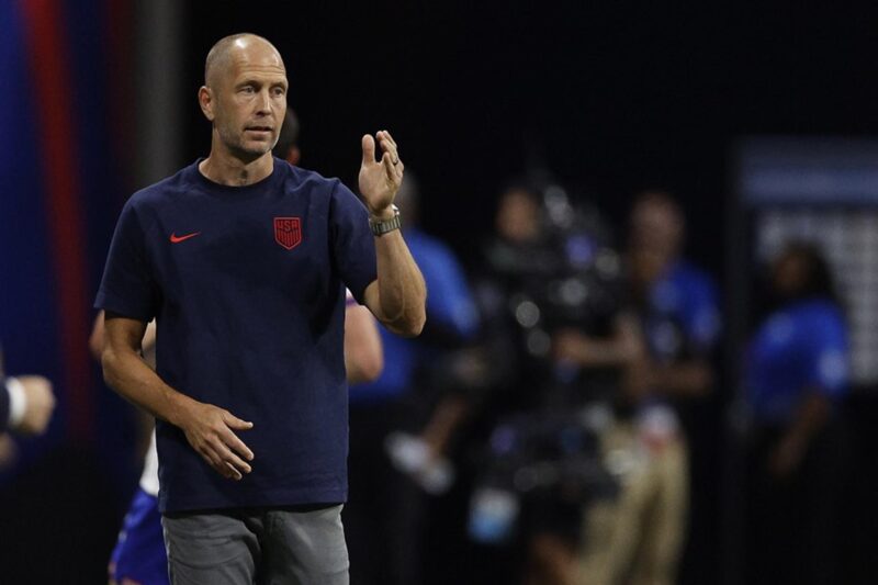 Argentina's reign, chaos, criticism and Copa America's highlights El saliente seleccionador del equipo nacional masculino de fútbol de Estados Unidos, Gregg Berhalter, fue registrado el pasado 27 de junio, durante un partido del grupo C de la Copa América 2024 contra Panamá, en el estadio Mercedes Benz de Atlanta (Georgia, EE.UU.). EFE/Erik S. Lesser