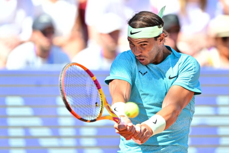 Nadal, durante la final. EFE/EPA/Bjorn Larsson Rosvall