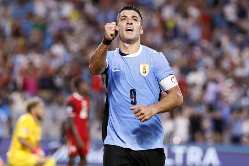 VIDEO: La historia de Luis Suárez, el goleador nacido en Uruguay Luis Suárez de Uruguay celebra en la Copa América. EFE/EPA/ERIK S. MENOR