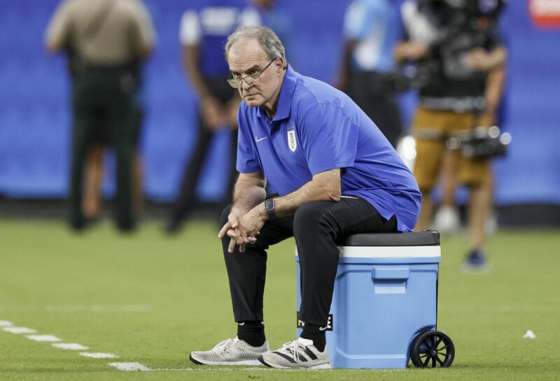 Marcelo Bielsa, seleccionador de Uruguay. EFE/EPA/ERIK S. LESSER