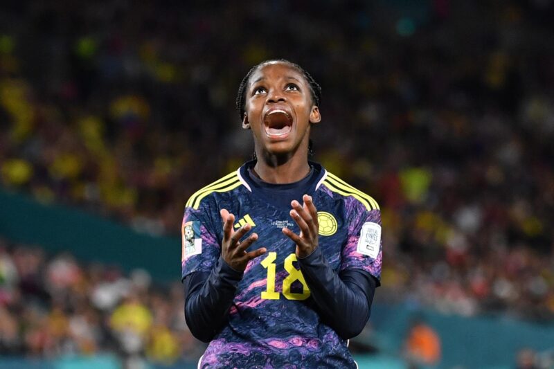 París 2024: Colombia, las guerreras con un sueño de oro La jugadora colombiana Linda Caicedo. EFE/EPA/BIANCA DE MARCHI AUSTRALIA AND NEW ZEALAND OUT